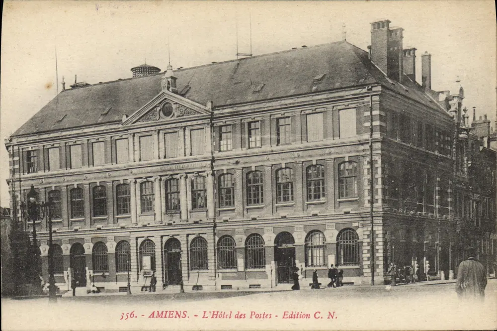 Amiens - O Hotel das Correios - Edição C.N. - Frente