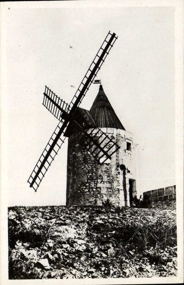 De Molen van Daudet — Omgeving van Arles — Edities M.-R. de Cimiez - Nizza - Voorkant
