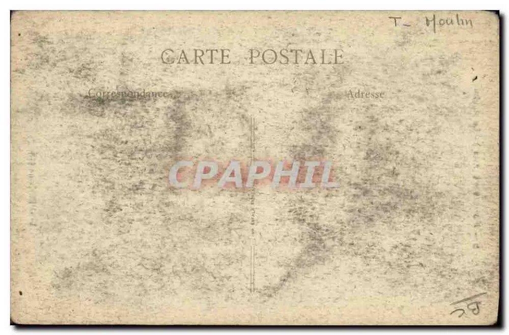 Pontavert (Aisne) — Das Mühle — Visé Paris n° 460 - Rückseite