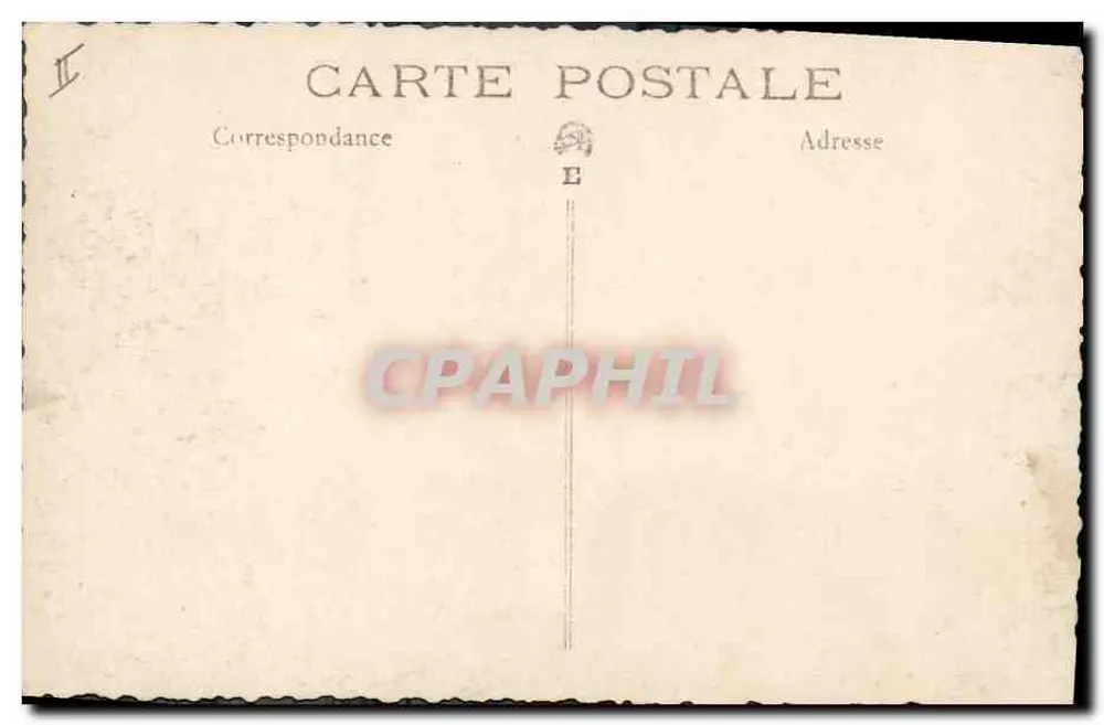 Haven van Cefalù — zeilboten — onbekende uitgever - Achterkant