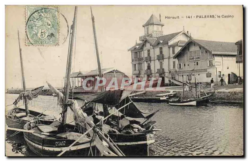 Palavas-les-Flots — O Grande Casino — Hérault — 141 - Frente