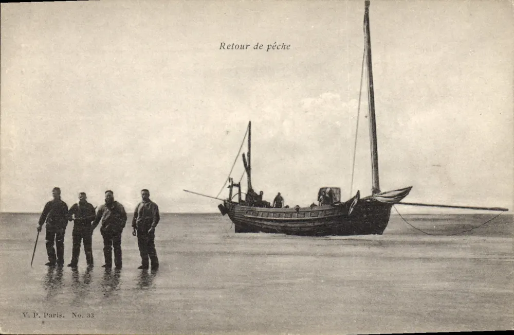 Retorno da pesca — V.P. Paris No. 33 - Frente