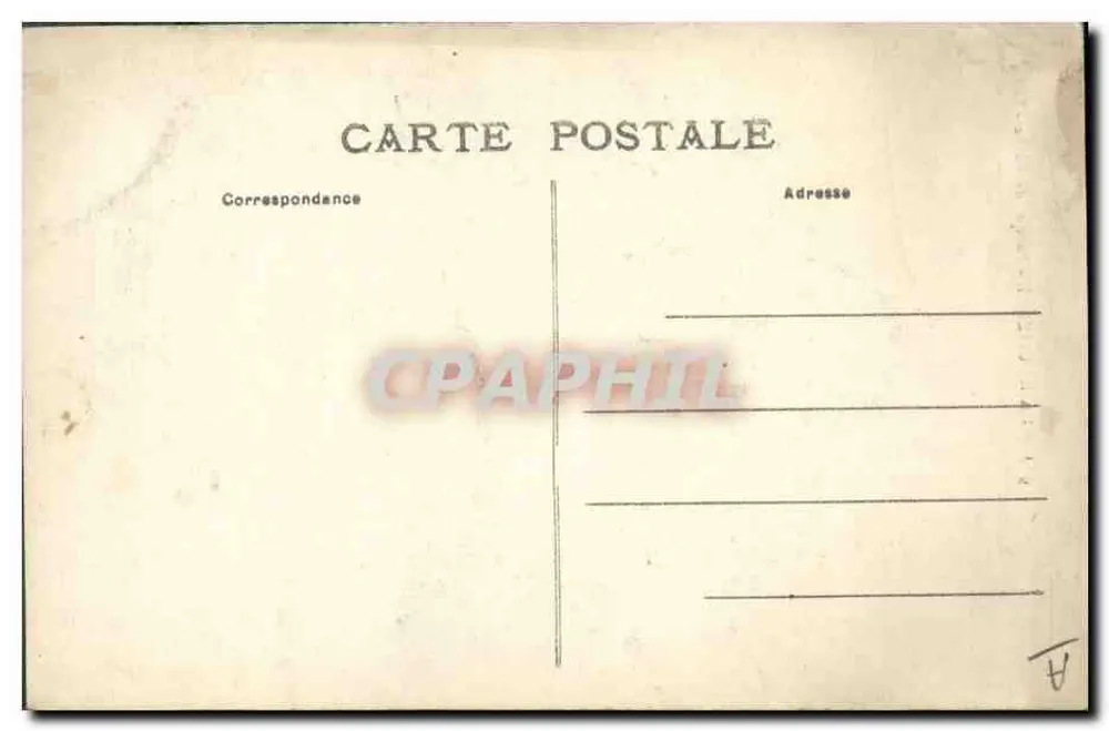 La Rochelle — Barco de Pesca — L. C. n° 933 - Verso