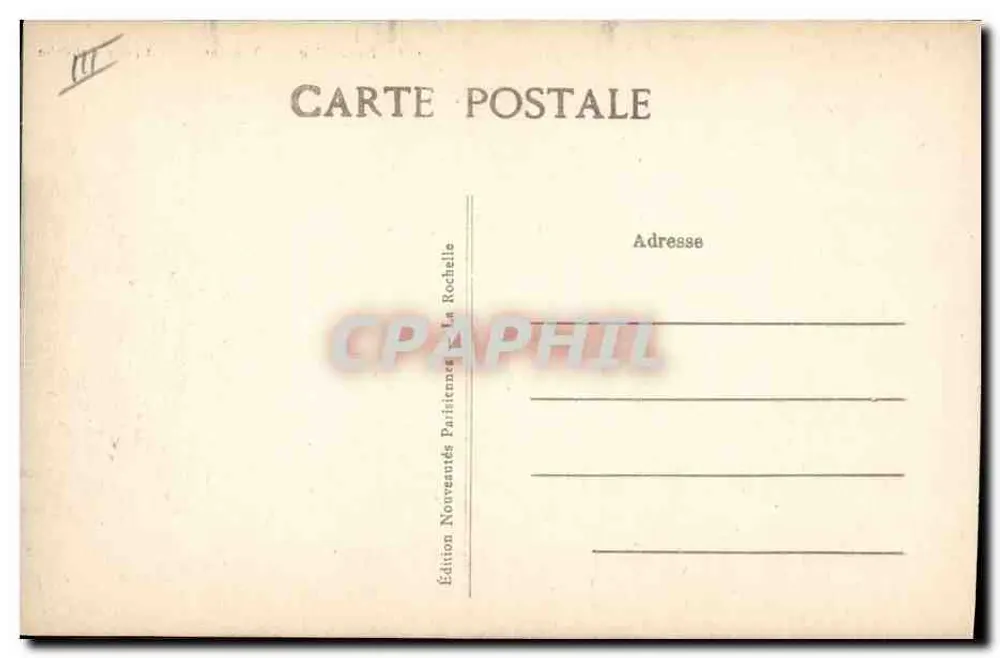 La Rochelle — Thonier auf dem Weg zur Fischerei — Édition Nouvelles Parisiennes - Rückseite