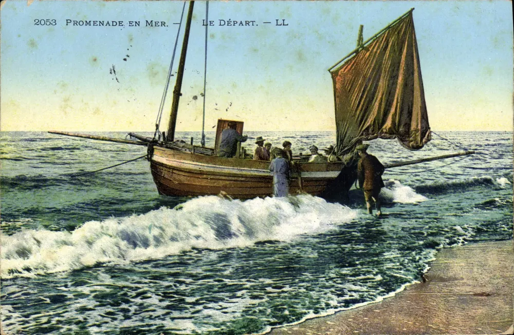 Spaziergang am Meer — Der Abgang — LL - Vorderseite