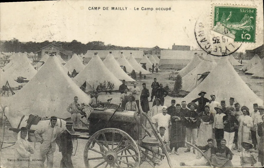 Camp de Mailly — Der besetzte Camp — Varry-Mortillon, Verleger - Vorderseite