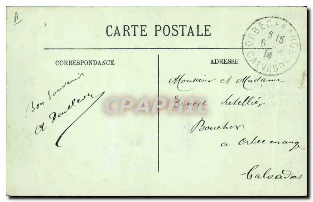 DIE FRANZÖSISCHE ARMEE — Infanterie — Angriff — LL. — N° 107 - Rückseite