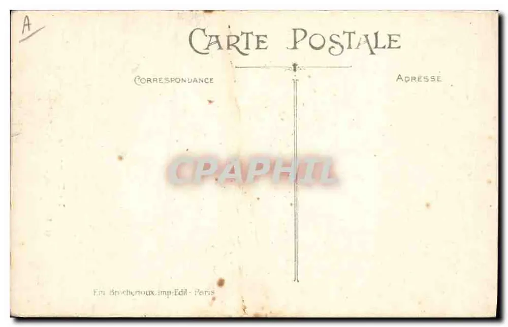 Traje de COUTANCES (1825) — A Normandia — Em.Bx. - Verso