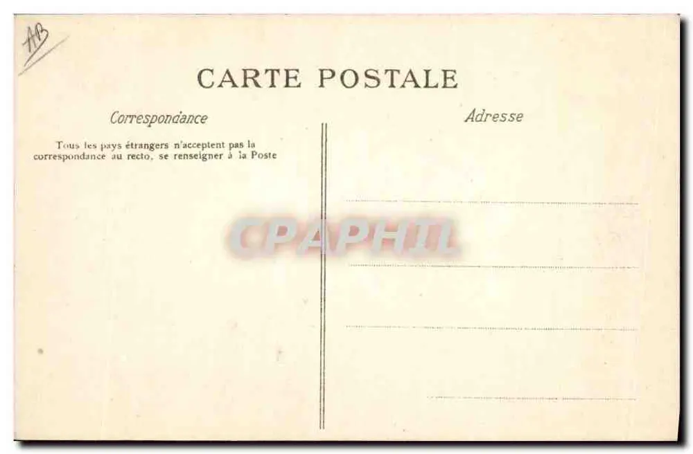 Reiche Bauernfrau aus der Umgebung von Lisieux — Die Normandie — Antike Ansichtskarte — Nr. 15 - Rückseite