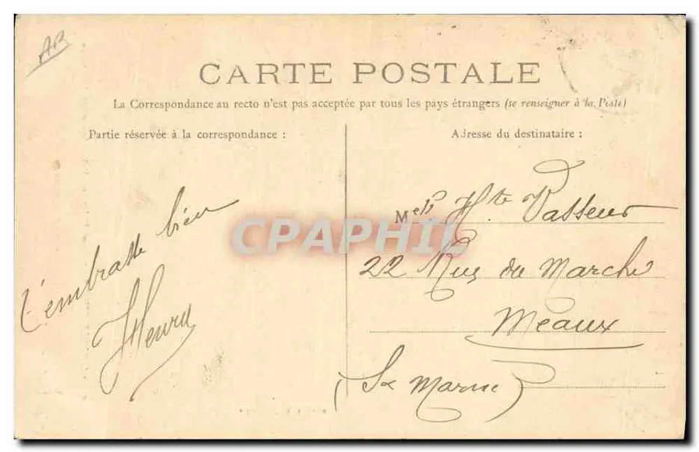 नॉर्मंडी — पुराने चूल्हे — C.P.A. पेरिस, संख्या 30 - पीछे