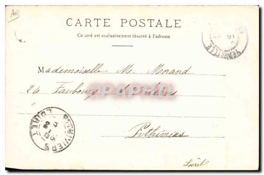 Coiffes d'hier — Bolbec-en-Caux — A Normandia, n°5 - Verso