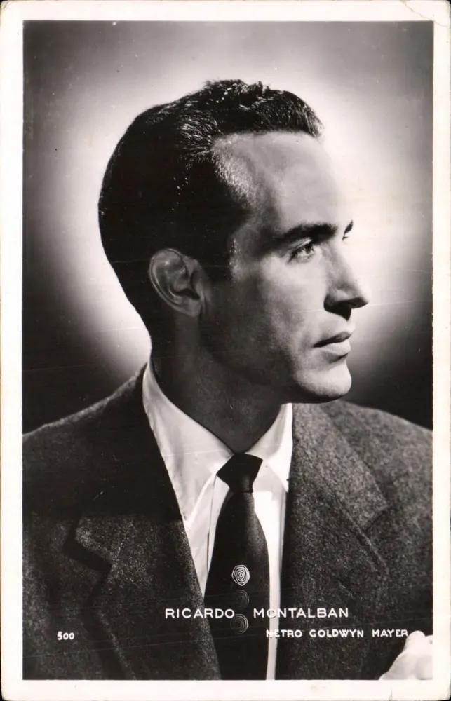 Ricardo Montalbán — portret — Metro Goldwyn Mayer, n°500 - Voorkant