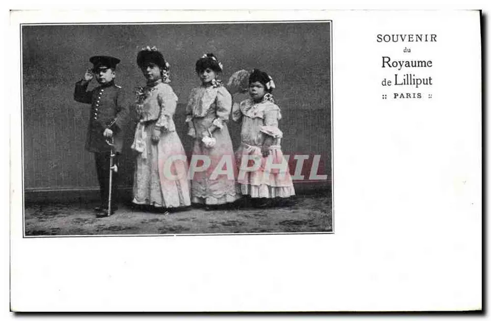 Souvenir des Königreichs Lilliput — Paris — Verleger unbekannt - Vorderseite