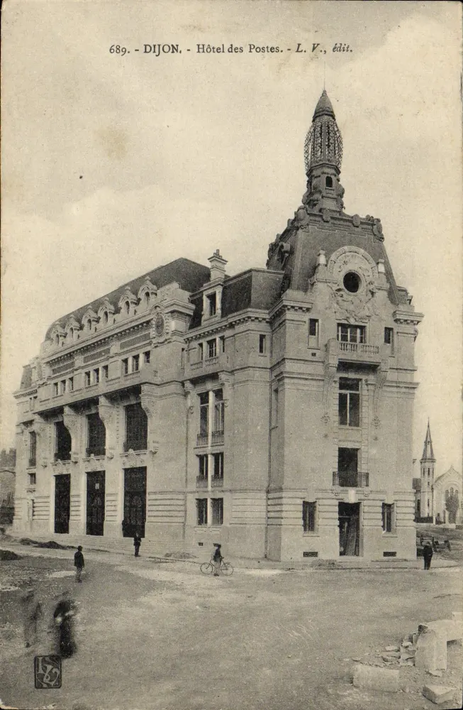 Dijon - Hotel dos Correios — L.V., editor — n° 689 - Frente