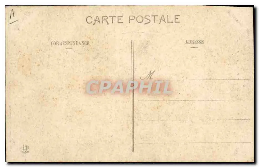 Lourdes - Postkantoor — Les Hautes-Pyrénées — Fototypie Labouche Frères, Toulouse - Achterkant