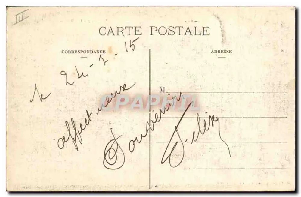 Valmy - A Moinha — editor K. Zouatou, Sainte-Menehould, n°668 - Verso