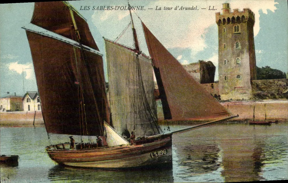 Les Sables-d'Olonne — Die Arundel-Turm — LL. — N° 1196 - Vorderseite
