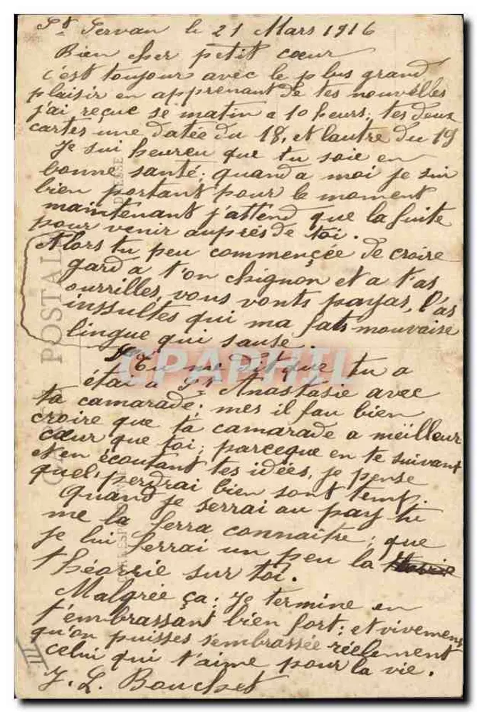 Saint-Malo — La Cale de L'iman, der Fährboot, die Vedettes — G. F. — n° 4431 - Rückseite