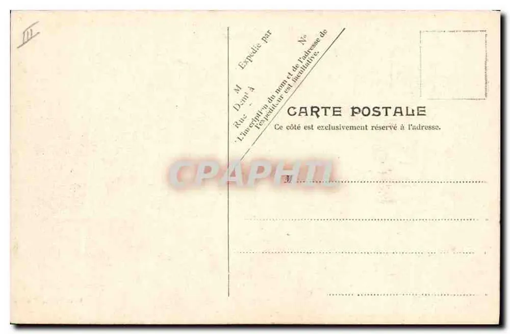 Canteiros de construção — Chocolate & Chá da Companhia Colonial — V. D. Paris, No. 91 - Verso