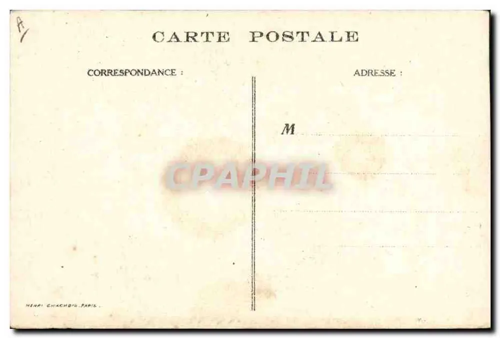 Kinder, die über ihre Spargelder sprechen — Henri Chachois, Paris - Rückseite