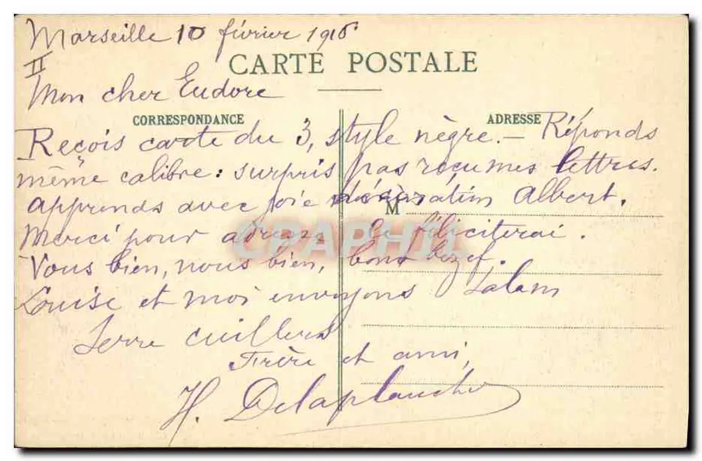 St-Nazaire — Trilithischer Dolmen als historisches Denkmal klassifiziert — Verlag: Rogande & Rouaud, Zimmerleute - Rückseite