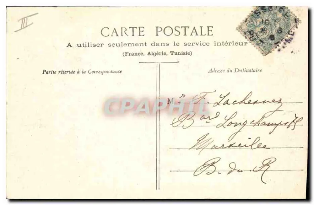Saint-Nectaire-le-Bas — A Dolmen — Imp. Edit. Boucheron et Vassely - Verso