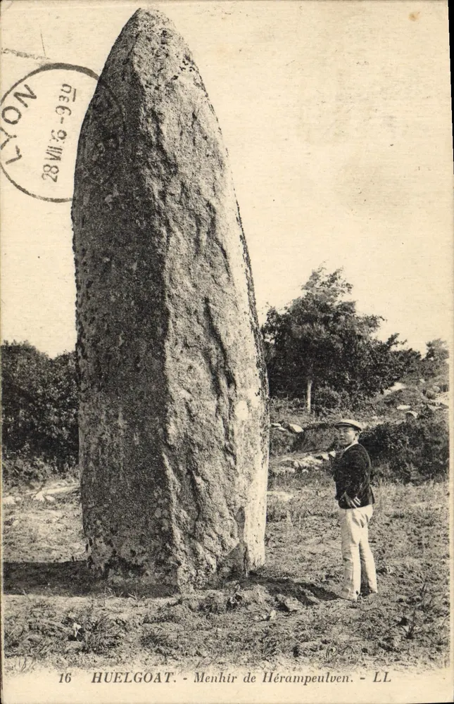 Huelgoat - Menhir de Hérampelven — LL n°16 - Vorderseite