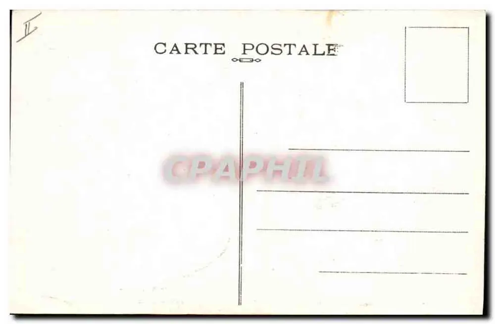 Trébeurden — Dolmen — Coleção E. Harmonie, St. B - Verso