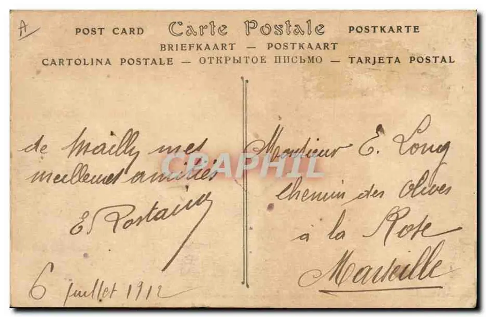Camp de Mailly — Angriff auf einen Mamelon — ND Phol. - Rückseite