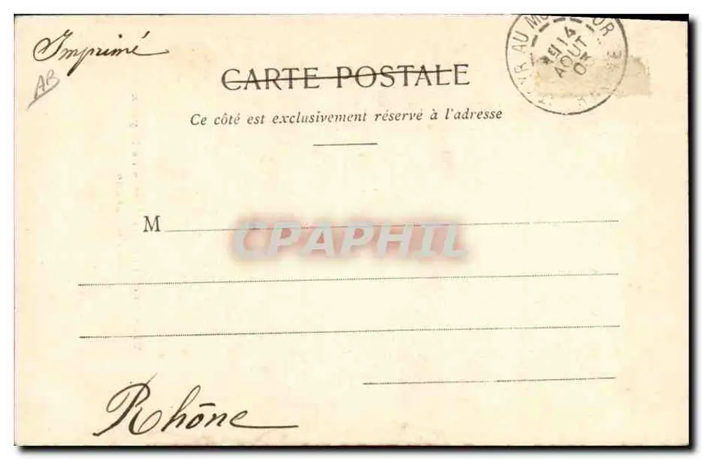 Alte Frisuren von Bayeux — Burgund — Ch. Deveau - Rückseite