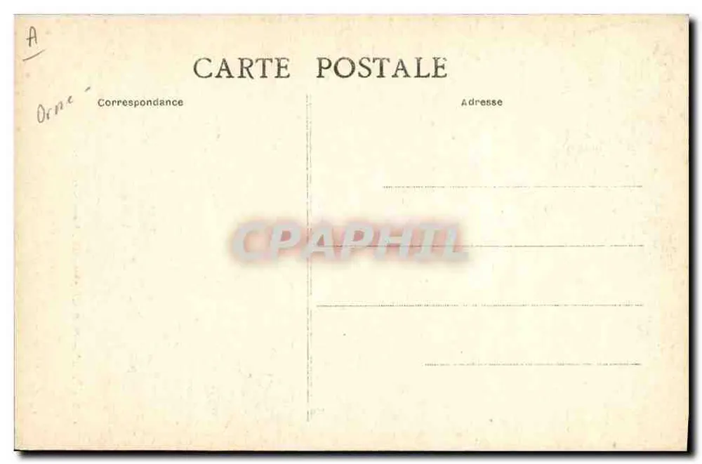 Alte Hüte und Kleidung — Umgebung von ÉMÉNES und VILLEBA — Sammlung P. Bunel, Fotoverlag, Vimoutiers (Orne) - Rückseite