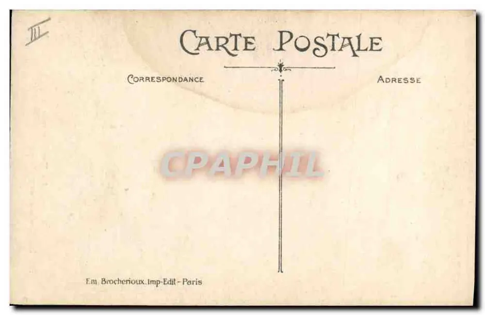 Eine Cauchoise aus BOIS-D'ENNEBOURG (Erster Empire) — Normandie — Lm.Bx. - Rückseite
