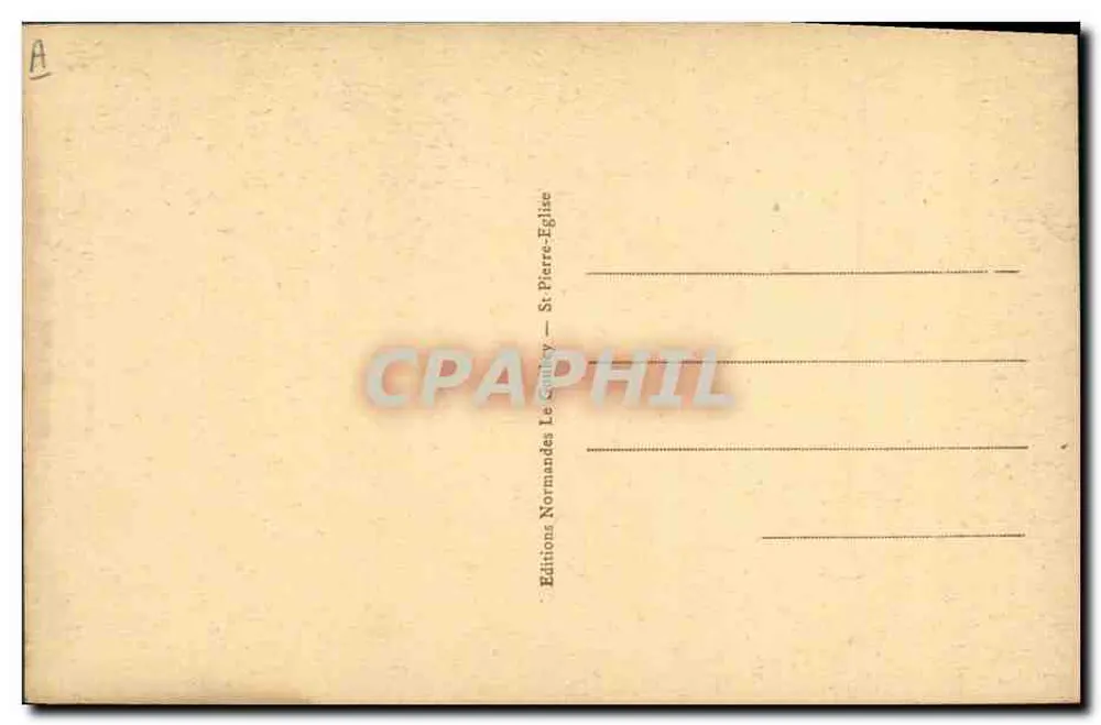 Le Pied de Cauche — Het pittoreske Normandië — Uitgever Le Goutry, n° 3030 - Achterkant