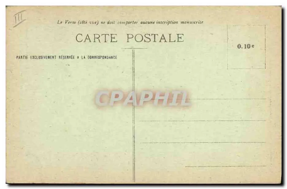 Mulher normanda — Saint-Pierre-Église — Le Goube, édit., n° 1718 - Verso