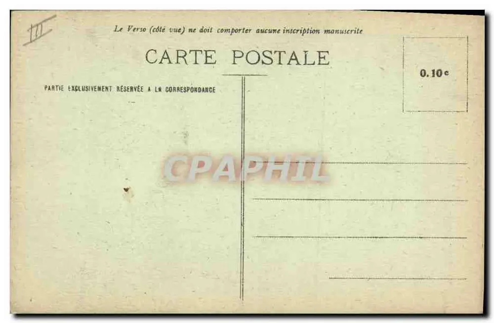 A Normandia pitoresca — 1746 — Le Goubey, editor, Saint-Pierre-Eglise - Verso