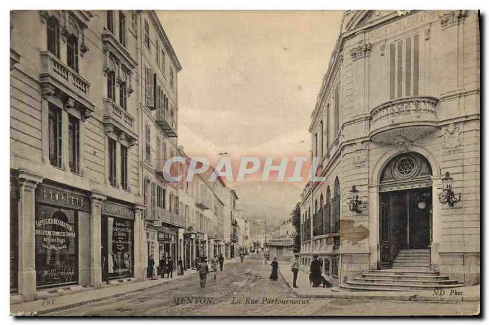 Menton — La Rue Parfournaux — ND Fotografie - Vorderseite