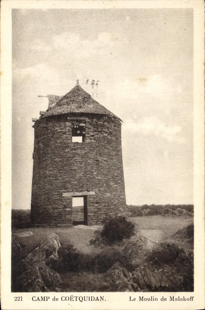 Camp de Coëtquidan — Der Malakoff-Mühle — Ausgabe T. Houlin - Vorderseite