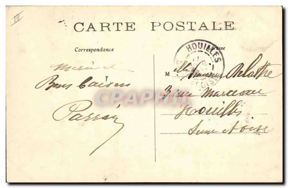 Paris-Montmartre — Le Moulin de la Galette — Allgemeine Ansicht — C.M. — n°233 - Rückseite