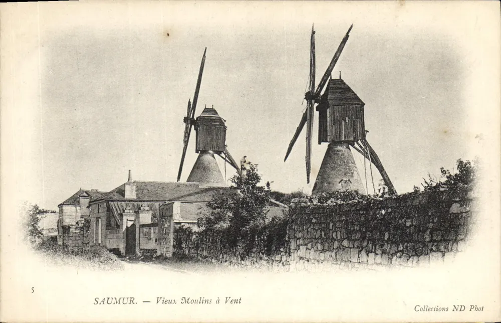 Saumur — Altes Windrad — Collections ND Phot - Vorderseite