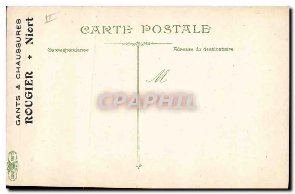 Chegada ao porto em tempo de tempestade — Editor L.V.A. & Cie, n° 3666 - Verso