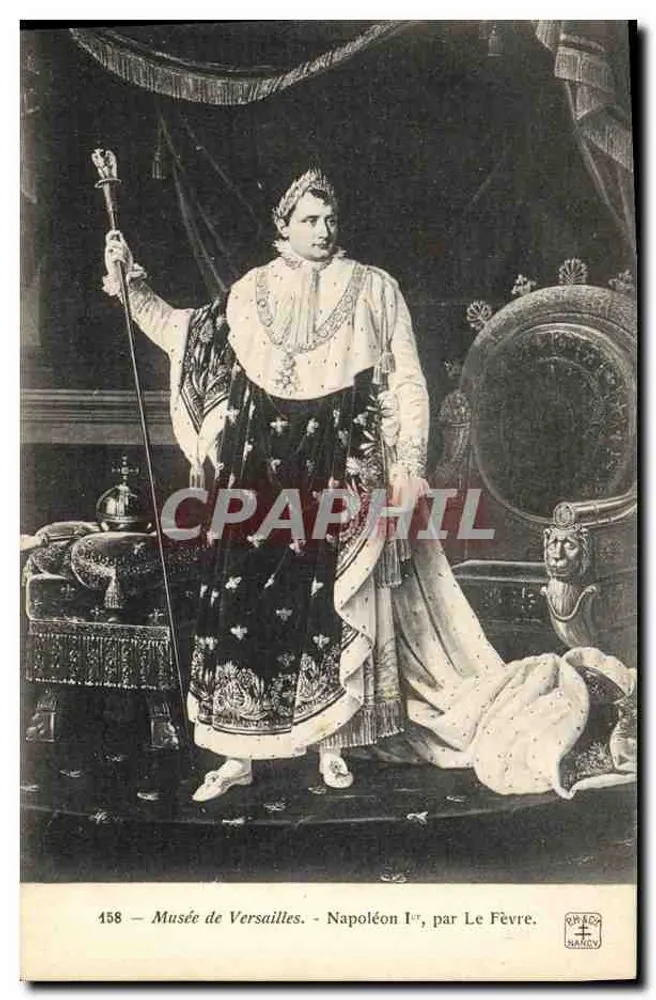 Museum von Versailles - Napoleon I, von Le Fèvre - Vorderseite