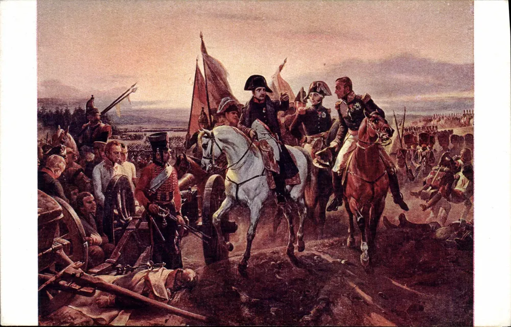 Schlacht von Friedland — 14. Juni 1807 — H. VERNET, pinxit. N° 529 - Vorderseite