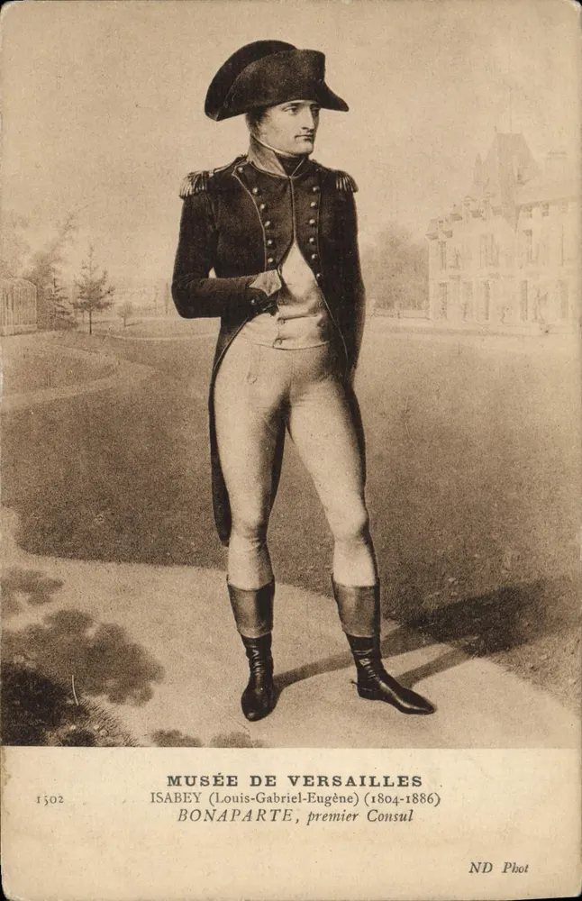 Bonaparte, erster Konsul — Museum von Versailles — ND Phot - Vorderseite