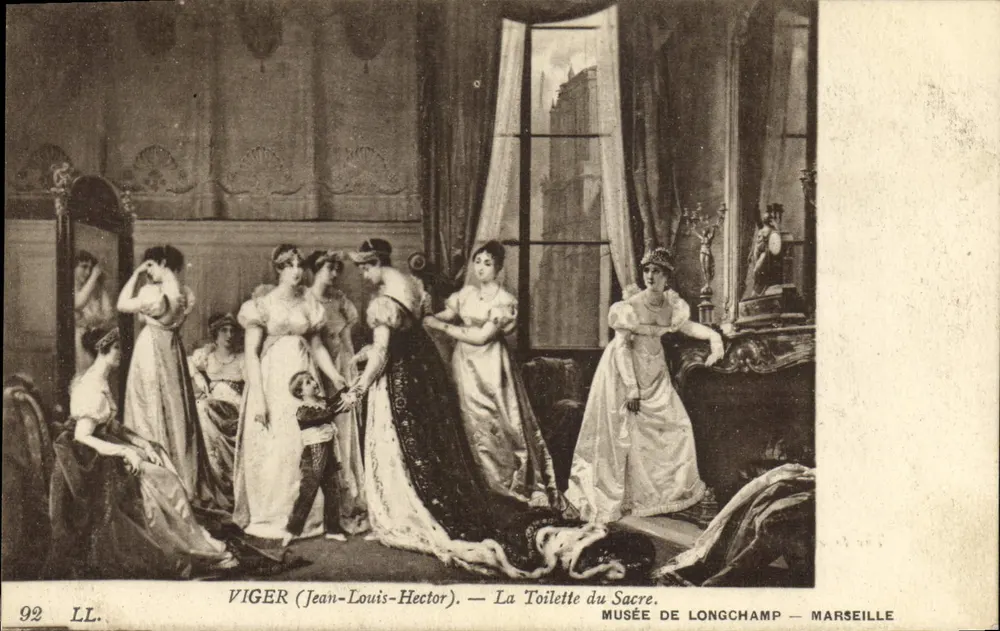 Die Toilette der Krönung — VIGER (Jean-Louis-Hector) — Musée de Longchamp — Marseille - Vorderseite