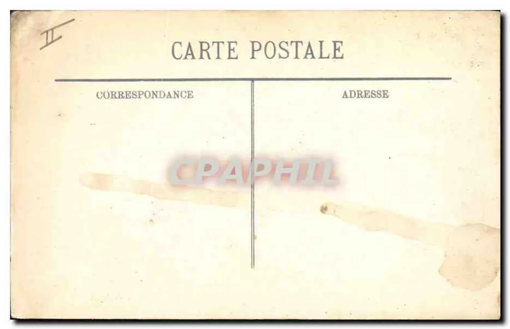 Saint-Nazaire — Dolmen Trilithon, als historisches Denkmal klassifiziert (Frontalansicht) — Édition Nouvelles Galeries, n°29 - Rückseite