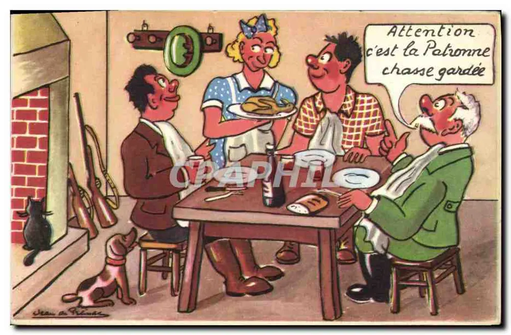 Familienjagd — Jagd-Fischerei — Editions JPE - Vorderseite