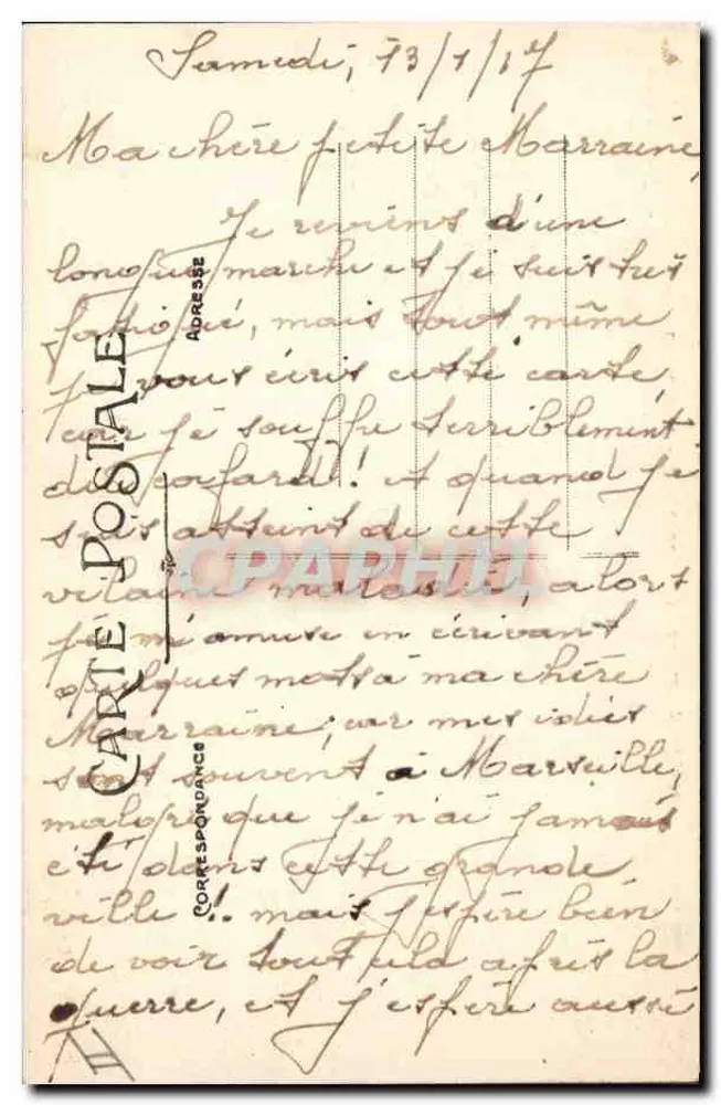 Camp de Mailly — Eingang zum Lager - Die Hauptstraße — Militärbazar A. Nieps - Rückseite