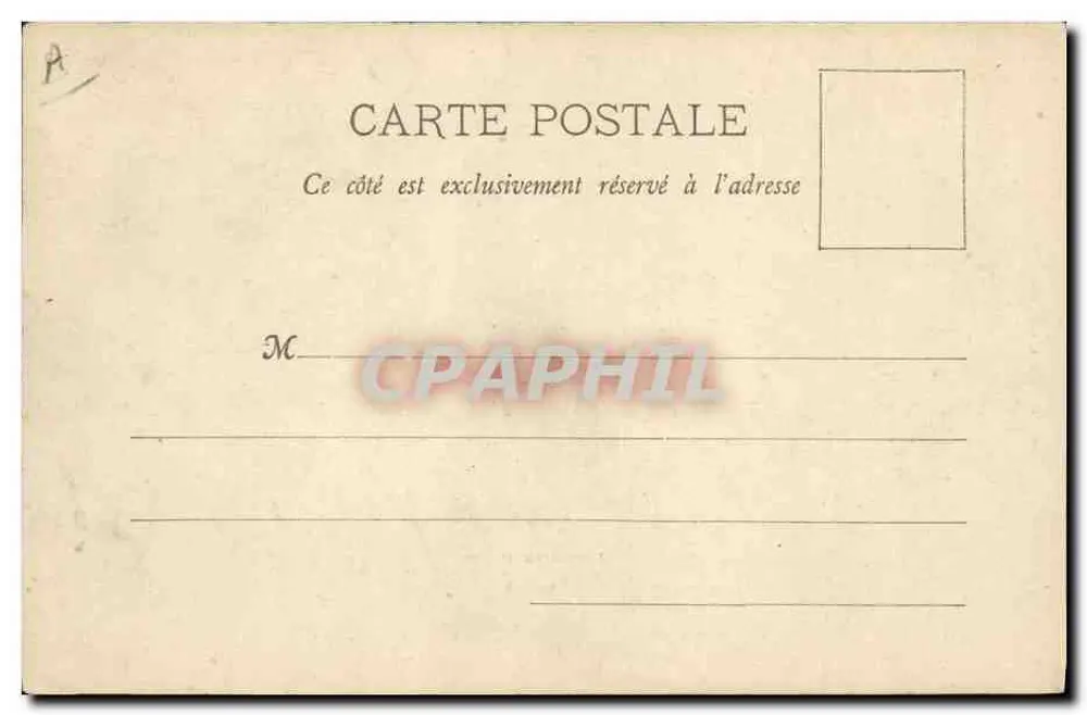 Desfile em Massa — Nancy — Editor A. Burgoyne & Cie, Nancy - Verso