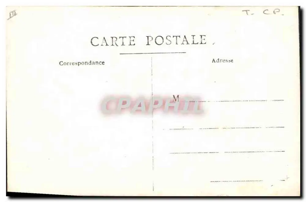 Mulher sentada ao ar livre — com livro aberto — editor desconhecido - Verso