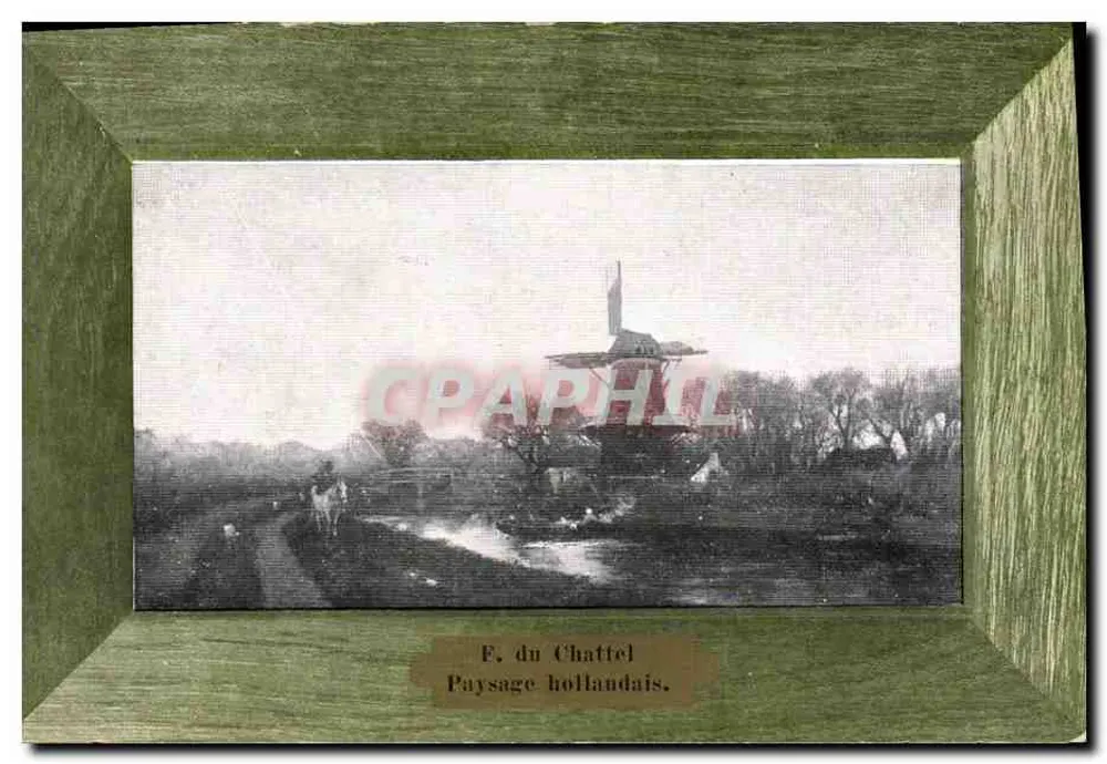 F. du Chattel — Paysage hollandais — éditeur F. du Chattel, n° 4026 - Voorkant